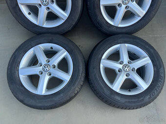 195/65R15 letní pneu alu kola VW GOLF VII 6x15 5x112 ET43 - 3