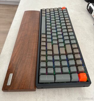 Klávesnice Keychron K9, RGB včetně dřevěné područky - 3