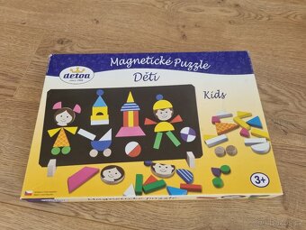 Magnetické dřevěné puzzle Detoa - 3