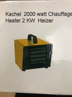 PŘENOSNÉ TOPENÍ PTC 2000W S VENTILÁTOREM A TERMOSTATEM - 3