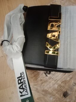 Karl Lagerfel vysoce luxusní celokožená kabelka - 3