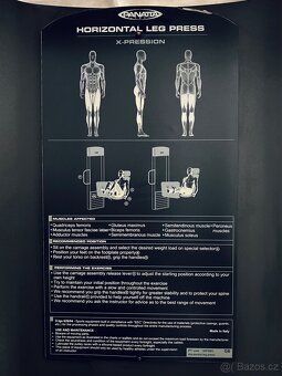 Leg Press Značky Panatta - Cihlové závaží až 200 kg. - 3