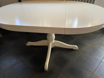 INGATORP – Rozkládací jídelní stůl IKEA, bíly, 110/155 cm - 3