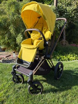 Cybex Priam 2021 Mustard Yellow + Rose Gold podvozek - 3