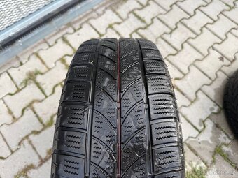 4x plechové disky 5x120 + pneu zimní 215/65 R16C - 3