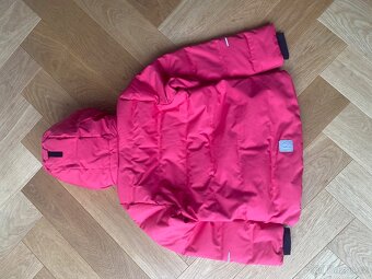 Péřová membránová bunda Reima Vanttaus Azelea pink 140 - 3