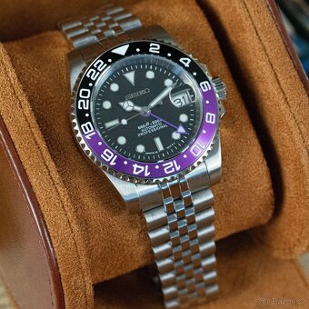 Hodinky Seiko mod GMT master Joker - 3