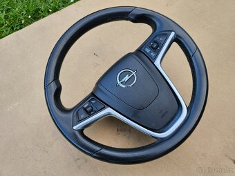 Opel Insignia Zafira Meriva volant multifunkční kůže airbag - 3