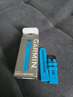 Originální silikonový řemínek Garmin 26mm - Fenix 8/7X/6X - 3