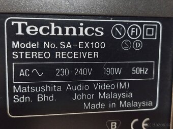 Technics SA-EX100 receiver-zesilovač - 3