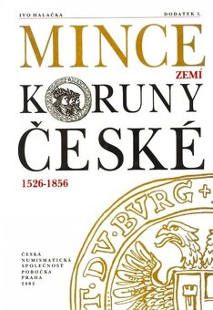 Halačka, Mince zemí Koruny české, tří díly + 2 dodatky - 3