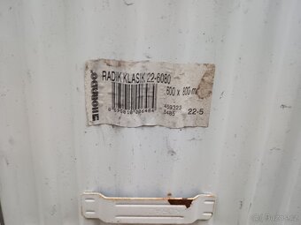 Radiátor plechový 2 kusy - 3