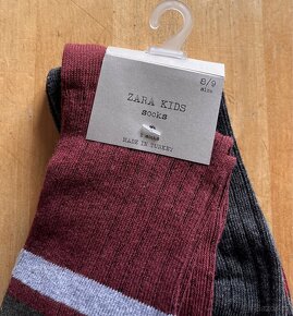 Krásný klučičí nový 2pack ponožek Zara - 3