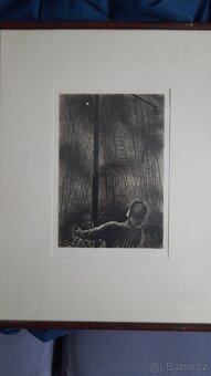 Originální grafický list , or.podpis - Cyril Bouda - 3