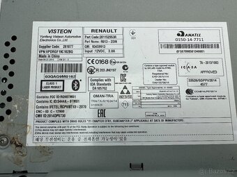 Rádio Opel Vivaro B 281152953R, 93459913 - 3