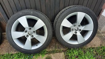 Originál ALU Škoda Denom 5x112 R17 kompletní sada - 3