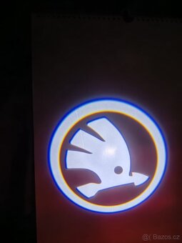 Led logo Projektor Škoda pro Superb II, III 2008- - 3