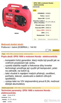 Invertorova elektrocentrala Honda 1000kV - 3