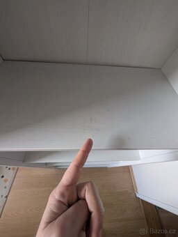 IKEA knihovna Brusali Rack, bílá - 3