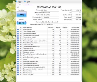 HDD Sata do Notebooku 750GB. - 3