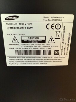 Prodám Televizor Samsung Smart LED Full HD - 3D - 3