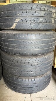 Prodám sadu kol se zátěžovými pneu R16 C - dodávka VW, 5x120 - 3