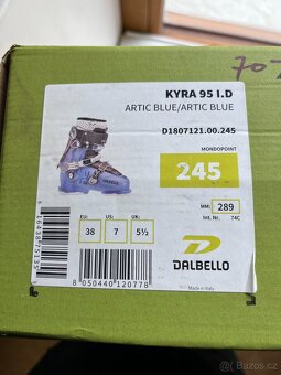 Nové lyžařské boty Dalbello Kyra 95 I.D – vel. 24.5 - 3