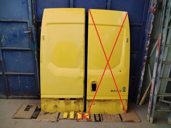 Iveco Daily, zadní dveře a panty - 3