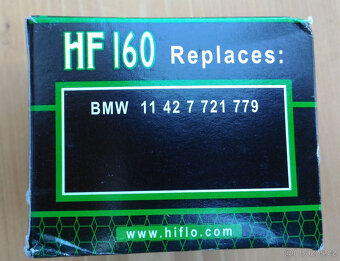 Olejový filtr HIFLO HF 160 - 3