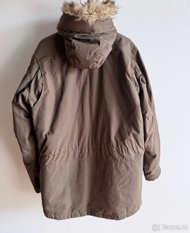 Zánovní zimní parka Fjallraven Sarek Winter Jacket M Khaki - 3