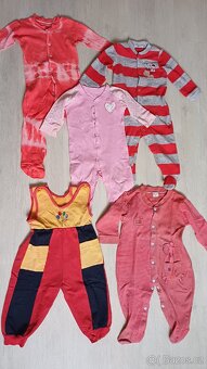 Komplet/ balík oblečení pro miminko (holčičku) vel. 74/80 - 3