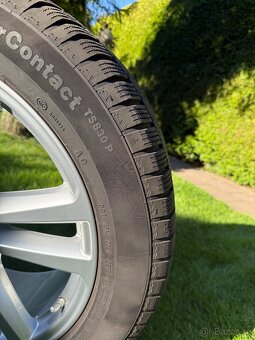 Originální ALU kola Audi 20" – zimní Continental, TOP stav, - 3