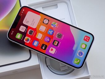 Apple iPhone 14 256GB Bílý - ZÁRUKA 12 MĚSÍCŮ - TOP STAV - 3