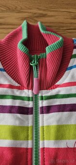 Dívčí pruhovaná mikina zn. Lewro, vel. 140/146 - 3