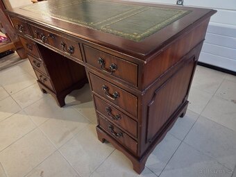 Starožitný anglický psací stůl - 3