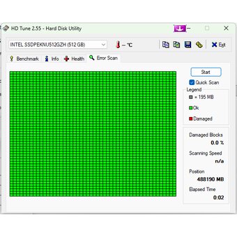 SSD disk 512 GB M.2 INTEL 670P NVMe SSDPEKNU512GZ - 3
