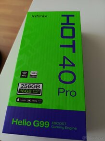 Infinix Hot 40 Pro 8/256 Gb , Záruka - 3