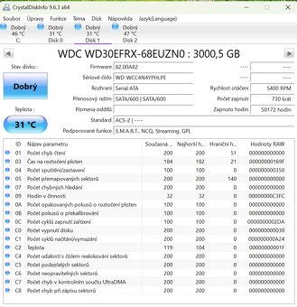 2x HDD WD Red 3TB - 3