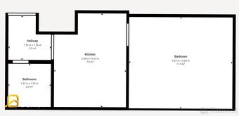 Pronájem byty 1+1, 24 m2 - Zlín, ev.č. 14217 - 3
