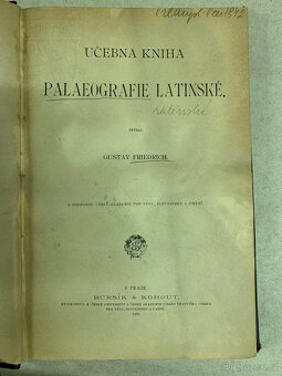 Kniha - Učebná kniha palaeografie latinské - 3