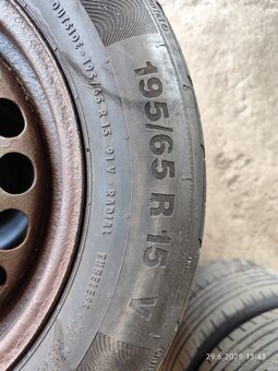 Kola s pneu 195/65R15, 5x 112 - 3