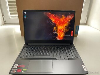 Herní notebook Lenovo- Ryzen 5-5600H- 32RAM- 1T-SSD-512Gb-SS - 3