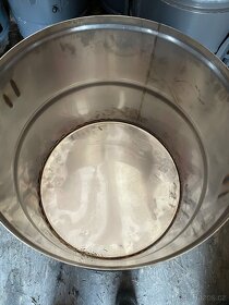 Nový NEREZOVÝ pařák, brutar 100 litrů nerez - 3