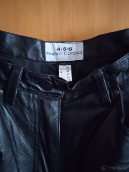 Dámské kožené kalhoty - 3