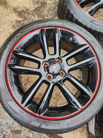 Letní sada Opel Adam Corsa 4x100 r17 Dunlop 215/45/17 - 3