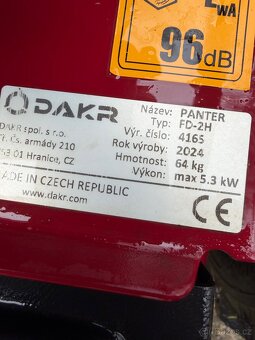Dakr Panter FD2H s mulčovačem M70 - 3