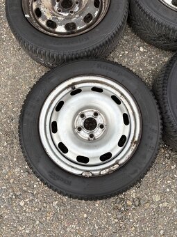 Zimní kola Vw Škoda 195/55r15 - 3