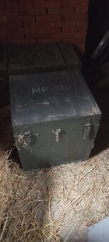 Dřevěné vojenské bedny - 3