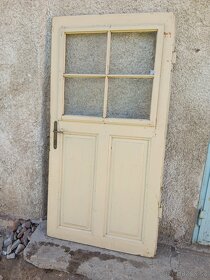 Dveře, staré, retro, vintage - 3