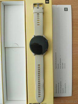 Hodinky Xiaomi Mi Watch, Béžové, malinko nošené, super stav - 3